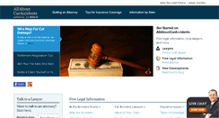 Desktop Screenshot of all-about-car-accidents.com